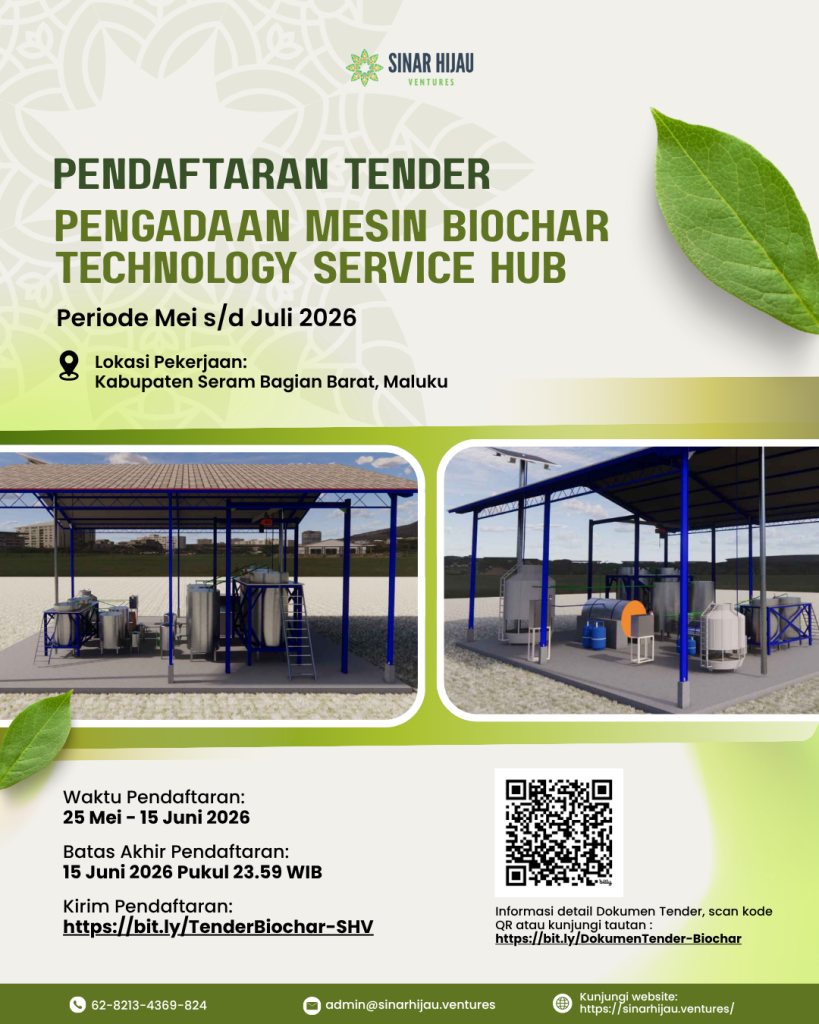 Flyer Pembukaan Tender Mesin Biochar